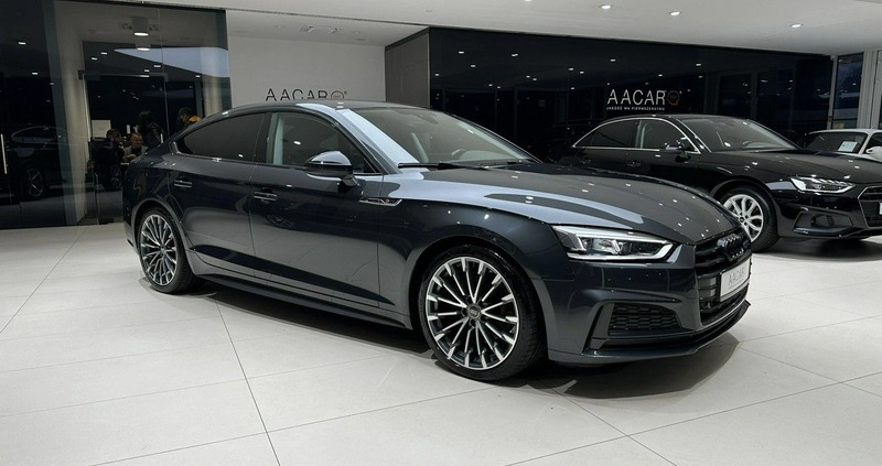 Audi A5 cena 122900 przebieg: 93543, rok produkcji 2018 z Kobyłka małe 781